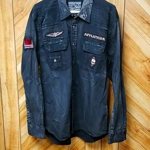 Affliction button down